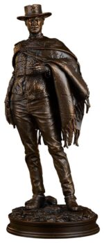 The Good, The Bad and the Ugly Statue The Man with No Name (Faux Bronze) 39 cm by Sideshow