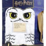 Harry Potter Plush Notebook Set with Pen Hedwig Magical Locations