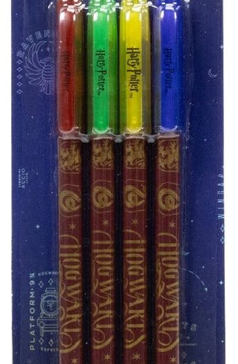 Harry Potter Gel Pens 4-Pack Magical Locations