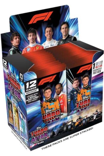 Formula 1 Turbo Attax 2026 Trading Cards Display (24)