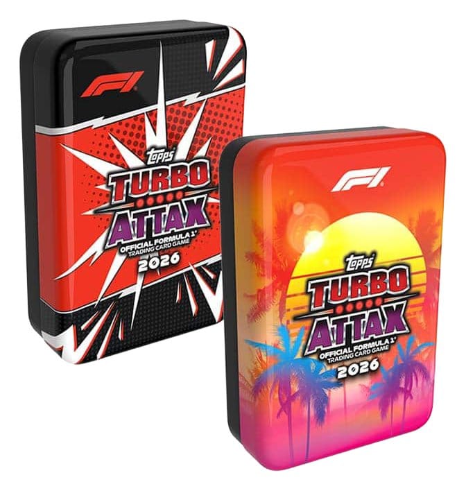 x_topp084858 Formula 1 Turbo Attax 2026 Trading Cards Mega Tin - immagine 1