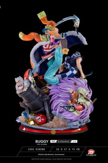 One Piece HQS Dioramax Figure 1/4 Buggy the Clown