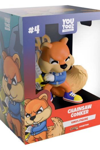 Conker’s Bad Fur Day Vinyl Figure Chainsaw Conker 8 cm