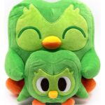 Duolingo Plush Figure Study Buddy Duo 22 cm