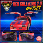 MKN06 - RED GULLWING 2.0 GIFTSET MAKINA BY RAMEN TOYS - immagine 6