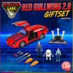 MKN06 - RED GULLWING 2.0 GIFTSET MAKINA BY RAMEN TOYS