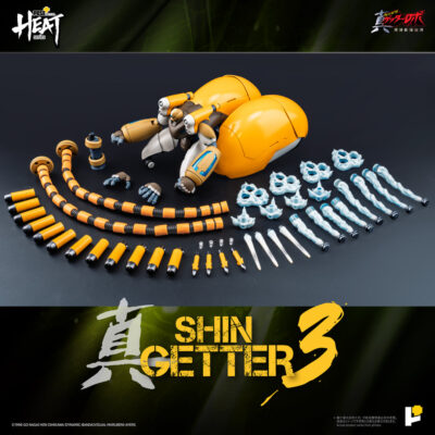 Shin Getter 3 Metal Heat Getter Robot Armageddon By Pose plus - immagine 8