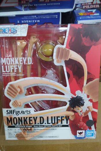 sh figuarts one piece monkey d luffy romance dawn gum gum option part set Bandai