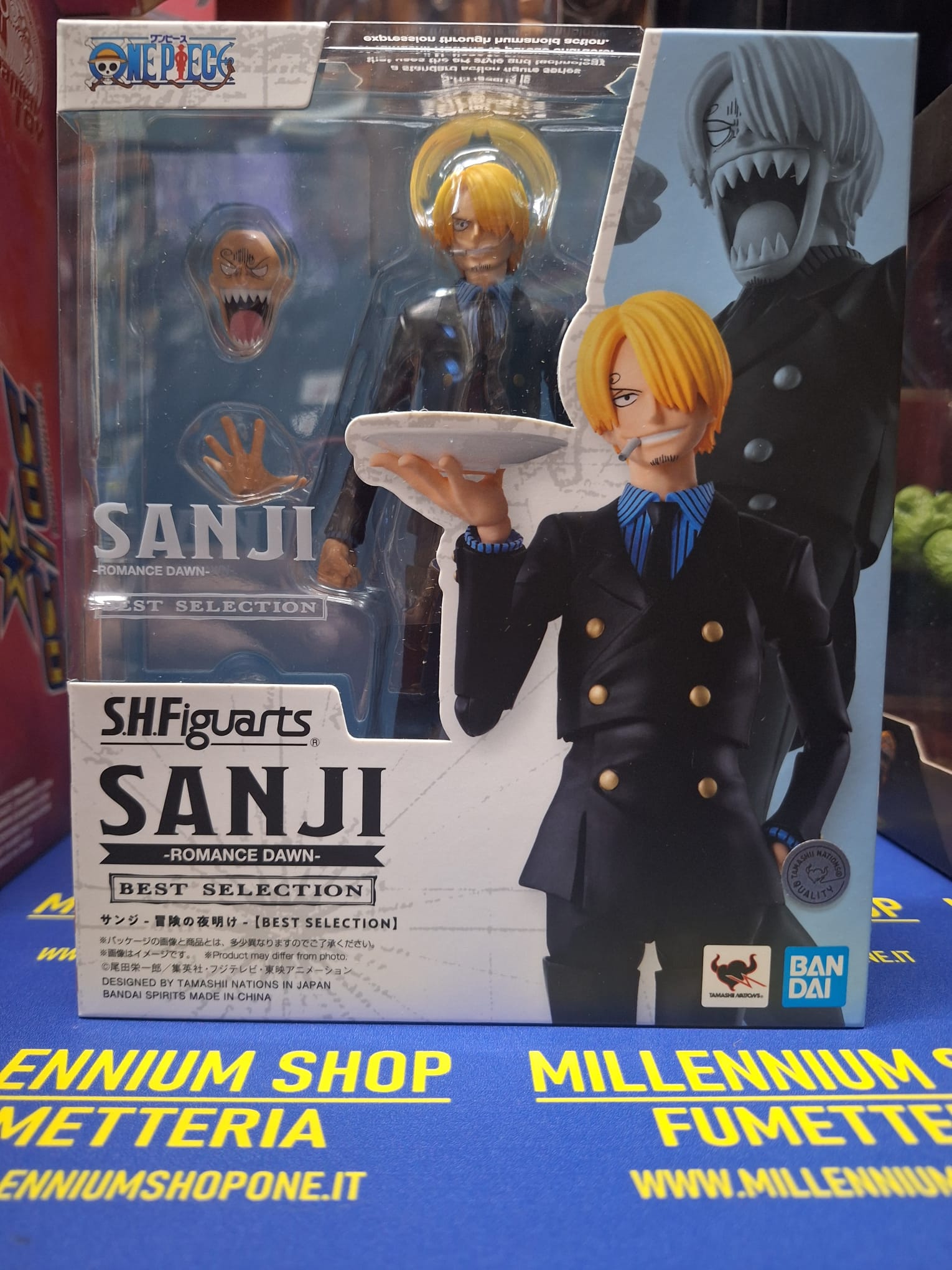 WhatsApp Image 2026-08-06 at 19.11.51 One Piece S.H.Figuarts Action Figure Sanji Romance Dawn Ver. 15 cm by Bandai - immagine 1