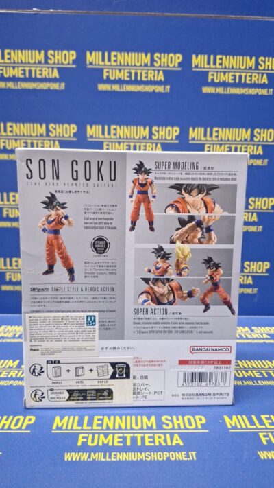 Dragon Ball Z S.H.Figuarts Action Figure Son Goku (The Kind-Hearted Saiyan) 14 cm by Bandai - immagine 2