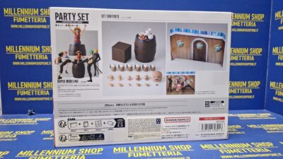 One Piece S.H. Figuarts Accessory Set The Straw Hat Crew Party Set by Bandai - immagine 2