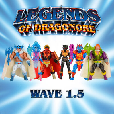 Legends of Dragonore Wave 1.5 Fire at Icemere Set 6 Pezzi lod by Formo Toys - immagine 2