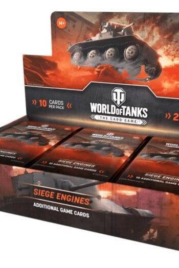 World of Tanks TCG Siege Engines Booster Display (24) *English Version*