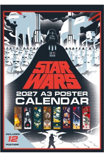 Star Wars Calendar A3 Poster 2027