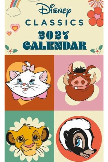 Disney Classics Calendar 70s Feeling 2027 42 x 15 cm