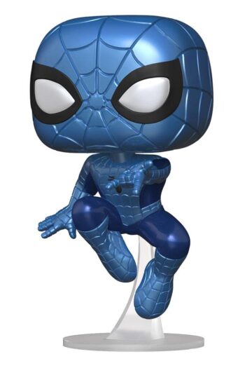 Marvel Make a Wish 2022 POP! Marvel Vinyl Figure Spider-Man (Metallic) 9 cm