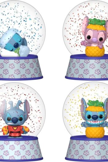 Lilo & Stitch Mini Figures Glitter Globes PDQ 5 cm Display (12)