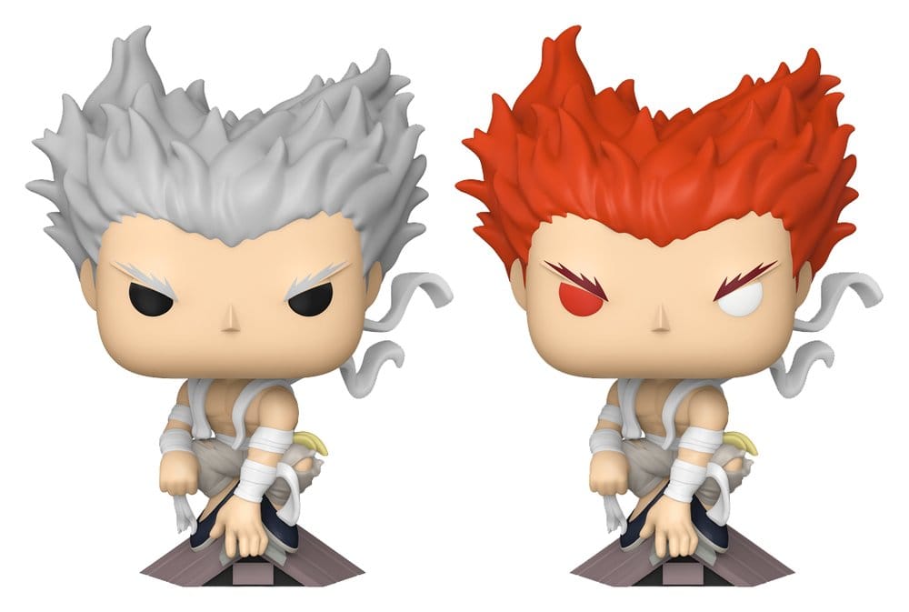x_fk93312 One Punch Man POP! Animation Vinyl Figures Garou with Chase 9 cm Assortment (6) - immagine 1
