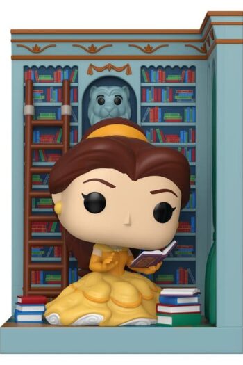 Beauty and the Beast POP! Nooks Vinyl Diorama Belle in Library 16 cm