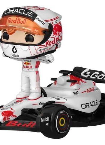 Formel 1 POP! Rides Super Deluxe Vinyl Figure Verstappen (White) 15 cm