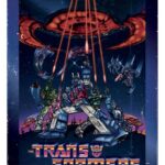 Transformers Art Print The Movie 40th Anniversary Limited Edition 30 x 42 cm