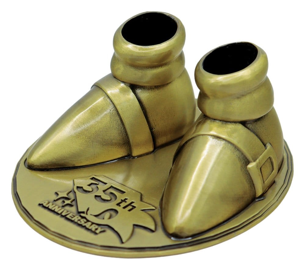 x_fntk-seg-son12 Sonic the Hedgehog Replica 35th Anniversary Metal Boot Limited Edition - immagine 1