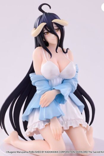 Overlord Noodle Stopper PVC Figure Albedo Loungewear Pearl White Ver. 12 cm