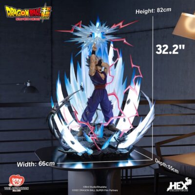 Dragon Ball Super: Super Hero 1/4 Statue Son Gohan 82 cm by Hex Collectibles - immagine 4