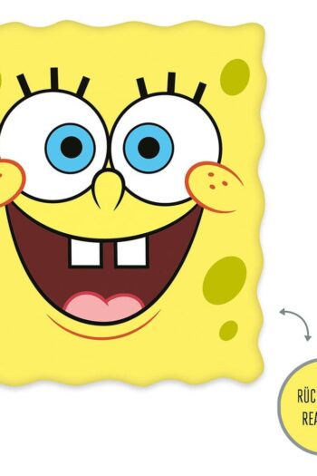 SpongeBob Pillow Spongbob Head 27 x 31 cm