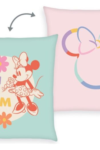 Disney Soft Velboa Pillow Minnie Mouse Born to Bloom 40 x 40 cm