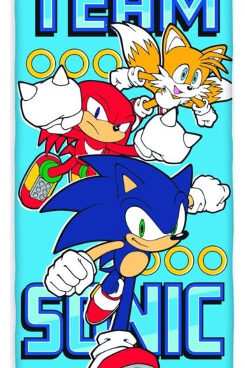 Sonic Beach Towel Team Sonic 70 x 140 cm