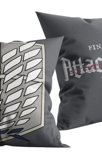 Attack on Titan (Final Season) Pillow Grau 40x40 cm