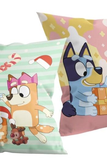 Bluey Pillow Family Christmas 40 x 40 cm