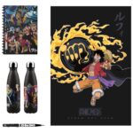 One Piece Aluminum Bottle, Notebook, Blanket, Pen Gift Set
