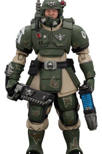 Warhammer Action Figure Astra Militarum Kasrkin 1 with Chainsword and Plasma Pistol
