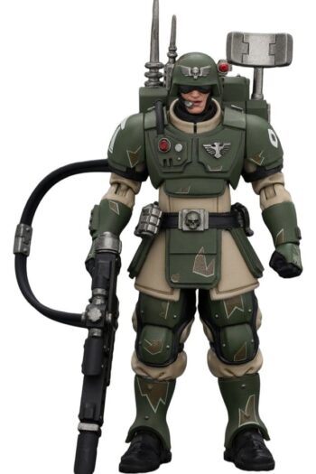 Warhammer Action Figure Astra Militarum Kasrkin 3 with Hot-shot Lasgun and Vox-caster