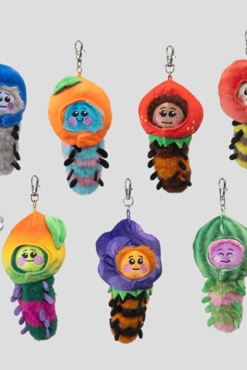 Wooly Bear and Friends Plush Keychain S1 7 cm Blind Box Display (6)