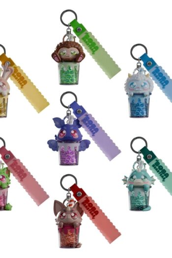 Boba Beasteas Keychain 8 cm Blind Box Display (8)