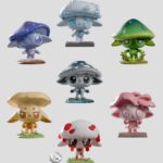 Capkins Mini Figures S2 7 cm Blind Box Display (6)