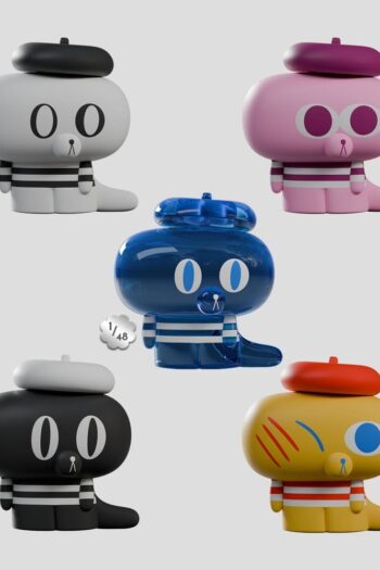 Hard Stare Pierre Mini Figures S1 5 cm Blind Box Display (4)