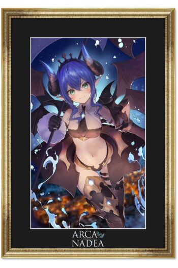 Arcanadea Chara Fine Graph Art Print Velretta 51 cm