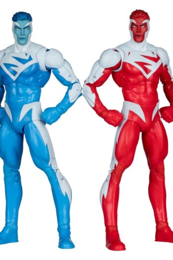 DC Multiverse Action Figures 2-Pack Superman Blue vs. Superman Red (Gold Label) 18 cm