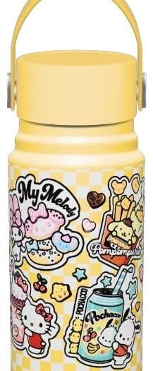 Hello Kitty Mini Drinking Bottle American Diner Version