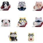 Naruto Shippuden Mega Cat Project Nyaruto! Mini Figures The bond between master and disciple ver. Blind Box Assortment (8) (Repeat)