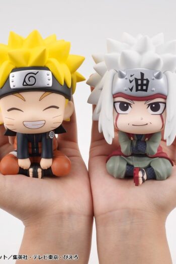 Naruto Shippuden Look Up PVC Figures 2-Pack Naruto Uzumaki Smile Ver. & Jiraiya 11 cm (with gift)