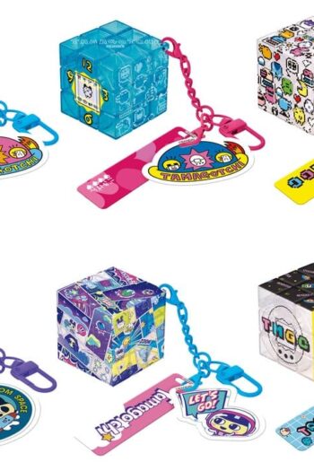 Rubik's ID Keychains Tamagotchi Blind Box Display (6)