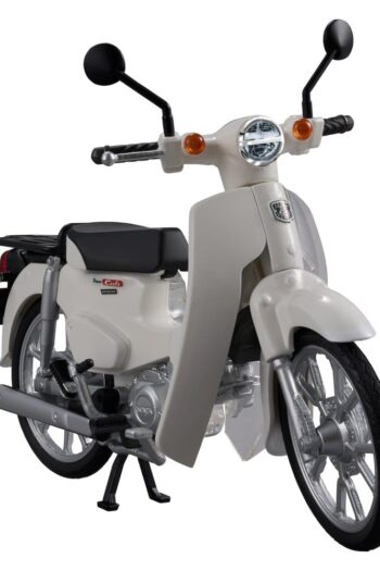 Honda Kaitanics Plastic Model Kit Super Cub 110 Classical White