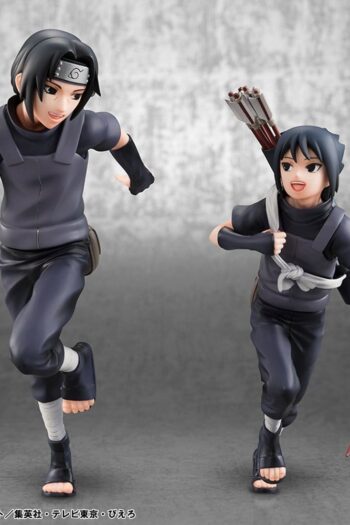 Naruto Shippuden G.E.M. Series PVC Figures 2-Pack Itachi Uchiha & Sasuke (Repeat)