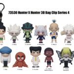 Hunter x Hunter 3D PVC Bag Clips Series 4 Blind Bag Display (24)