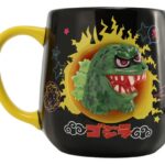 Tokidoki x Godzilla Mug 2D Relief Figural